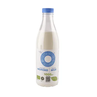 Молоко питьевое ультрапастеризованное, 2,5 % жира | ТМ «Селянське»