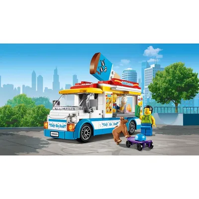 Конструктор LEGO City Грузовик мороженщика, 60253