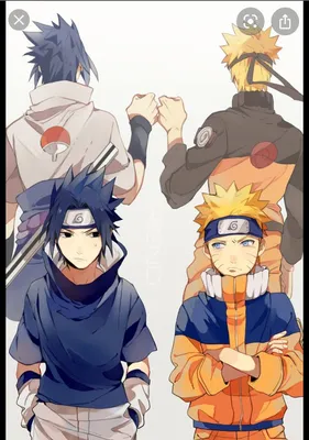 Naruto and Sasuke - Coolbits Artworks