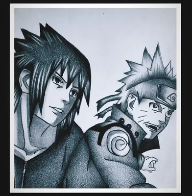 Sasuke and Naruto by DeviousSketcher