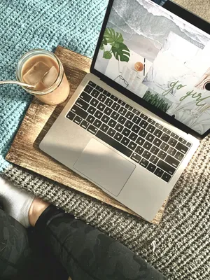 Coffee, cup, hands, laptop, aesthetics, HD phone wallpaper | Peakpx