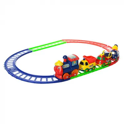 Детская музыкальная игрушка \"Красный паровозик\", световые эффекты - купить  с доставкой по выгодным ценам в интернет-магазине OZON (226292095)