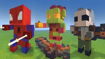 Игрок потратил 4 года на создание Человека-паука в Minecraft