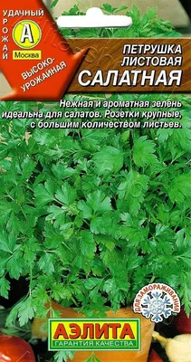 Петрушка листовая Салатная 2г, семена | Купить в интернет магазине Аэлита