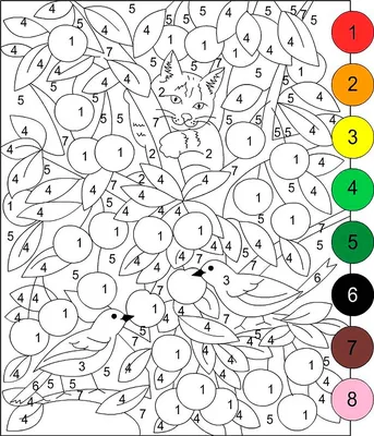 Собери картинки по цифрам и цветам. ДружиМишки - купить с доставкой по  Москве и РФ по низкой цене | Официальный сайт издательства Робинс