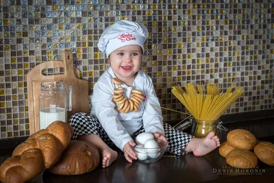 Фотосессия «Поваренок». Детская фотостудия «Лиммеридж» в Санкт-Петербурге