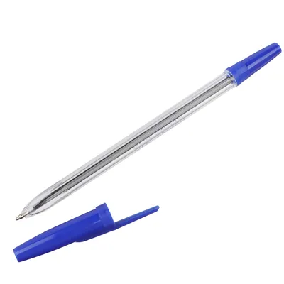 Шариковая ручка BIKSON ТМ прозрачный корпус BN0463 LL934AA РучШ1111 -  выгодная цена, отзывы, характеристики, фото - купить в Москве и РФ