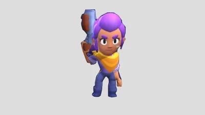 ШЕЛЛИ BRAWL STARS - Download Free 3D model by Michael Aens (@mihyud2008)  [88856a4]