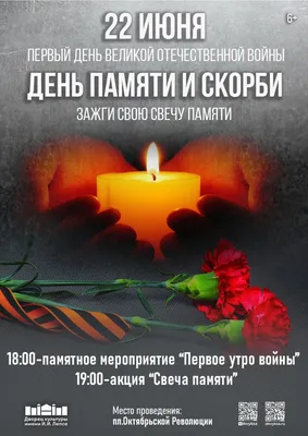 В России началась акция \"Свеча памяти\" в честь Дня памяти и скорби –  ЖирнОе.RU
