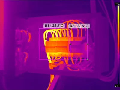 Применение тепловизора в распределительном оборудовании | Лазерные  Компоненты