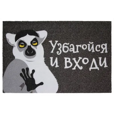 Коврик придверный Узбагойся и входи купить в интернет-магазине, подарки по  низким ценам