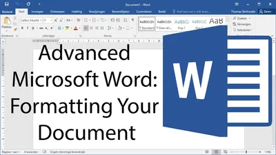 Advanced Microsoft Word - Formatting Your Document - YouTube