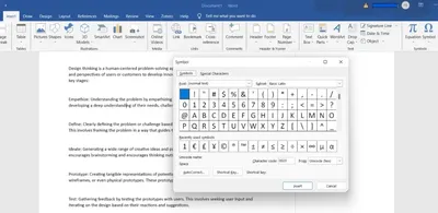 What is the purpose of Microsoft Word document?