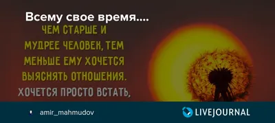 всему свое время… | TikTok