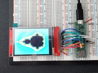 240x320 TFT Display Panel MCU Interface