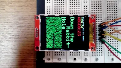 TFT 2.2\" SPI 240x320 Display w/ Arduino Nano - YouTube