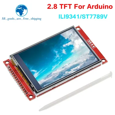 2.4\" TFT 240x320 with SD and Touch Interface