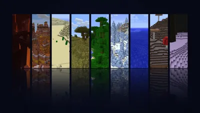 Minecraft Landscape WQHD 1440p Wallpaper | Pixelz