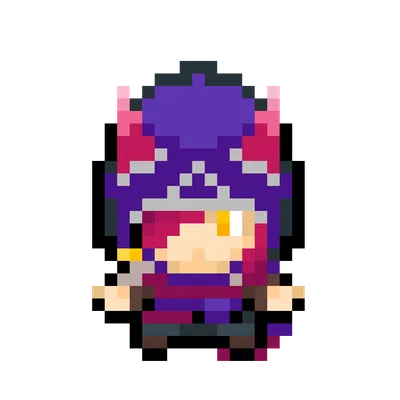 Pixilart - Xayah pixelart 256x256 by Anonymous