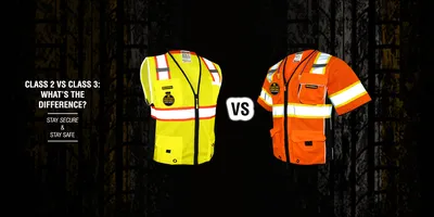 What's the difference between a Class 2 and Class 3 Safety Vest? —  KwikSafety