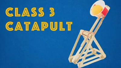 Young Engineers: Class 3 Catapult - Sturdy and Fun DIY Engineering Activity  for Kids - YouTube