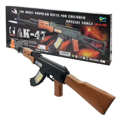 ROKR AK-47 Assault Rifle Gun Toy 3D Wooden Puzzle LQ901