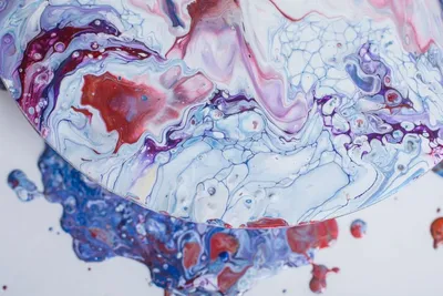 Fluid art. Рисование жидким акрилом в Омске - фото, цена