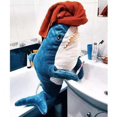 IKEA Released An Adorable Plush Shark And People Are Losing Their Minds  Over It | Bored Panda