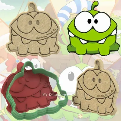 Рисуем Ам Няма. How to draw Om Nom. Как нарисовать Ам Няма. - YouTube