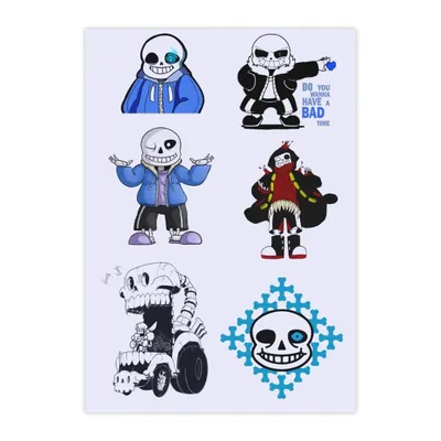 Amazon.co.jp: Undertale Sons Undertale Undertale Undertale Sons Undertail  Sons Waterproof Stickers Set of 2/4/6 Suitcase Stickers Bike Stickers  Notebook Stickers Skateboard Stickers Laptop Stickers Art Decoration :  Office Products