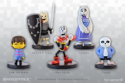 UNDERTALE Little Buddies - Series 1 Complete Set - Fangamer