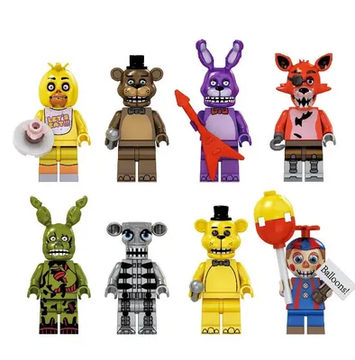 Аниматроники фигурки игрушки набор пять ночей с Фредди Fnaf MagicToys shop  197944397 купить за 1 244 ₽ в интернет-магазине Wildberries