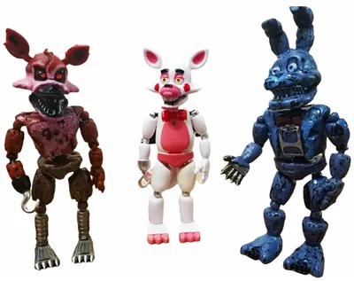 игрушки герои игры аниматроники ,фнаф fnaf 5 ночей с фредди , freddy .  Набор 8 фигурок игрушек с подсветкой — купить в Красноярске. Состояние:  Новое. Куклы и аксессуары на интернет-аукционе Au.ru