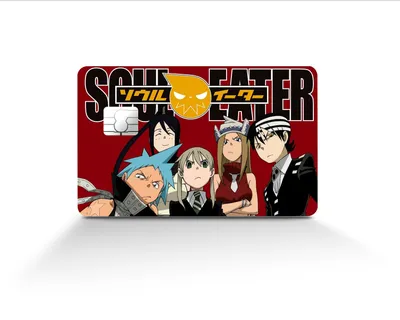 Soul Eater Gang Credit Card Skin – Anime Town Creations, soul eater anime -  thirstymag.com