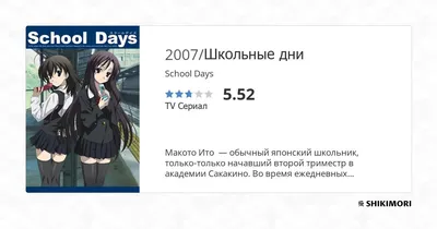 Школьные дни | School days - «История об ужасающей жестокости и  эгоистичности подростков(++скрины и цитаты) » | отзывы