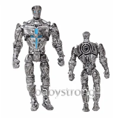 Коллекция фигурок 8 шт JAKKS Роботы Боксеры / Real Steel / Живая Сталь 13  См + Свет Большие (ID#951995302), цена: 499 ₴, купить на Prom.ua