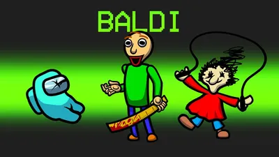 Baldi tries the grimace shake [Baldi's Basics] [Mods]