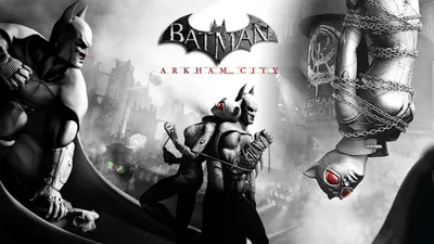 обои : Batman Arkham City, персонажи, город, Лица, Участники, черное и  белое 1920x1080 - goodfon - 731535 - красивые картинки - WallHere