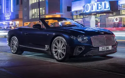 Обои для рабочего стола Bentley 2015 Continental GT Красный Спереди