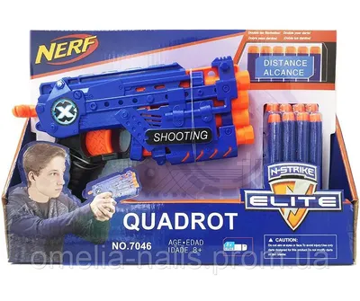 Бластер NERF ELITE с мягкими пулями в коробке 25х6х19.5 см купить, цена и  фото, (Арт. 11211/03420) – Интернет-магазин Игротойс