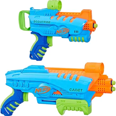 Набор бластеров Nerf Junior Ultimate Starter Set, с 15 стрелами, 2 шт.  (F6369) купить в Киеве, Украине | MAUDAU: цена, отзывы, характеристики