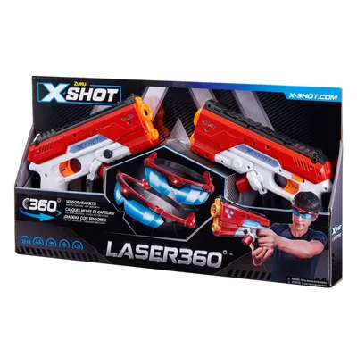 Набор лазерных бластеров X-Shot Laser (36280Z) • Купить в Украине оптом •  BONTOY.UA