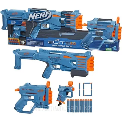 Nerf: Elite 2.0 Стокпайл (набор из 2х бластеров) (id 110835041), купить в  Казахстане, цена на Satu.kz