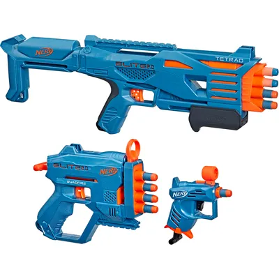 Игрушечное оружие Hasbro Nerf набор бластеров Elite 2.0 ShowDown (F5027)  цены в Киеве и Украине - купить в магазине Brain: компьютеры и гаджеты