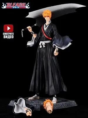 In stock】 1/6 Scale Kurosaki ichigo-Bleach-Black Wing Studio -  weareanimecollectors