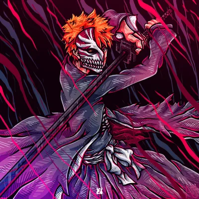 Bleach Ichigo Anime Poster – My Hot Posters