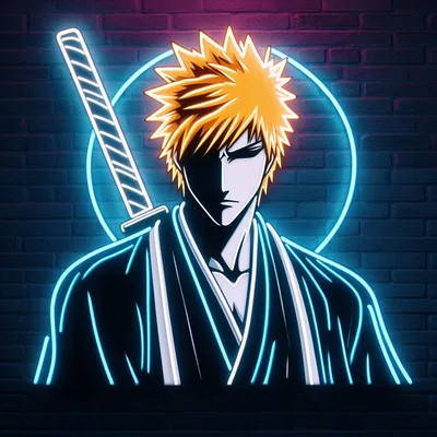 Bleach Ichigo Kurosaki Manga Art Anime 3D Decal 3 Face Sticker Car  Reflective | eBay