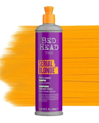 ШАМПУНЬ ДЛЯ БЛОНДИНОК TIGI BED HEAD SERIAL BLONDE PURPLE TONING 400 МЛ