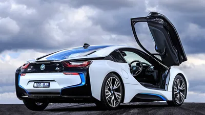 Luxury car Mykonos - BMW i8 - we deliver the car anywhere in Mykonos.