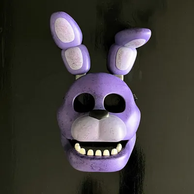 STL file Bonnie Mask (FNAF / Five Nights At Freddy's) 🎃・3D printing design  to download・Cults